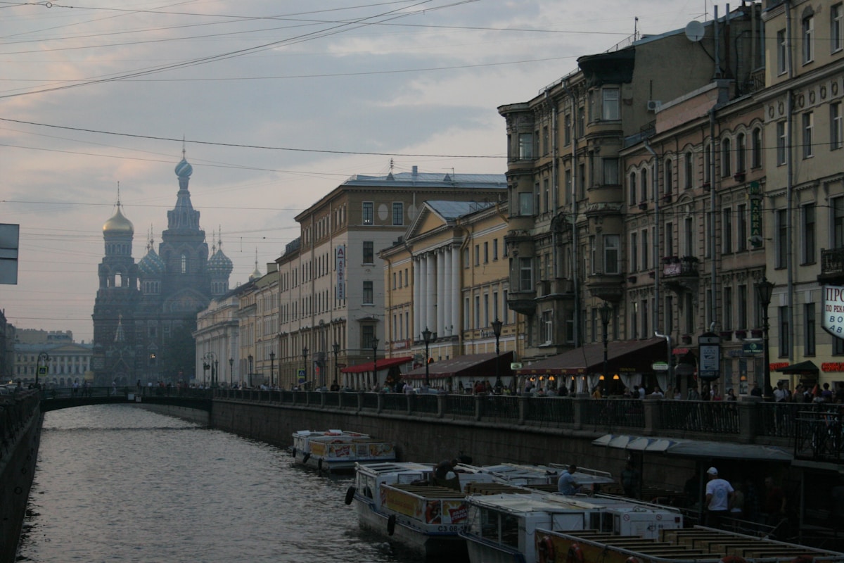 Историческая застройка Санкт-Петербурга
