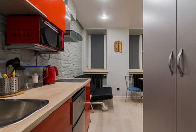 Аренда квартиры RentalSPb 2 Loft Studio Red №1   посуточно от 1 600 руб.