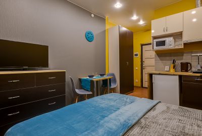 Аренда квартиры RentalSPb Апарт-отель Севкабель, Двухместная Студия  посуточно от 2 100 руб.